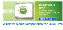 Windows Media Components for QuickTime ダウンロードページへ